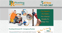 Desktop Screenshot of plumbingrichmondtx.com